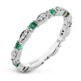 Fashion Ring in 18k Gold with Diamonds - Simon G. Jewelry
