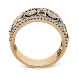 Harmonie Fashion Ring in 18k Gold with Diamonds - Simon G. Jewelry