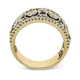 Harmonie Fashion Ring in 18k Gold with Diamonds - Simon G. Jewelry