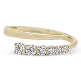 Harmonie Fashion Ring In 18k Gold With Diamonds - Simon G. Jewelry