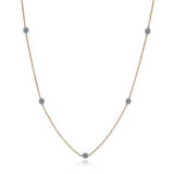 Harmonie Necklace in 18k Gold with Diamonds - Simon G. Jewelry