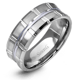 Men's Wedding Band In 14k Or 18k Gold - Simon G. Jewelry