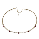 Necklace in 14k Gold with Diamonds - Simon G. Jewelry