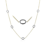 Necklace in 18k Gold with Diamonds - Simon G. Jewelry