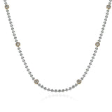Necklace in 18k Gold with Diamonds - Simon G. Jewelry