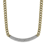 Necklace in 18k Gold with Diamonds - Simon G. Jewelry