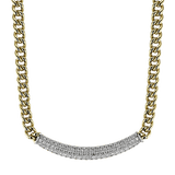 Necklace in 18k Gold with Diamonds - Simon G. Jewelry