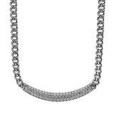 Necklace in 18k Gold with Diamonds - Simon G. Jewelry