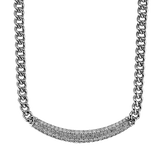 Necklace in 18k Gold with Diamonds - Simon G. Jewelry