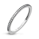 Oval - cut Engagement Ring & Matching Wedding Band in 18k Gold with Diamonds - Simon G. Jewelry