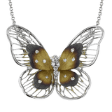 Pendant in 18k Gold with Diamonds - Simon G. Jewelry