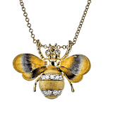 Pendant in 18k Gold with Diamonds - Simon G. Jewelry