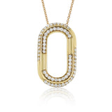 Pendant in 18k Gold with Diamonds - Simon G. Jewelry