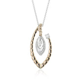 Pendant Necklace in 18k Gold with Diamonds - Simon G. Jewelry