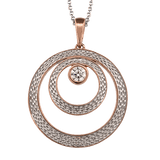 Pendant Necklace in 18k Gold with Diamonds - Simon G. Jewelry
