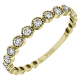 Right Hand Ring In 14k Gold With Diamonds - Simon G. Jewelry