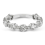 Right Hand Ring In 18k Gold With Diamonds - Simon G. Jewelry
