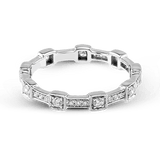 Right Hand Ring In 18k Gold With Diamonds - Simon G. Jewelry