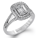 Right Hand Ring in 18k Gold with Diamonds - Simon G. Jewelry