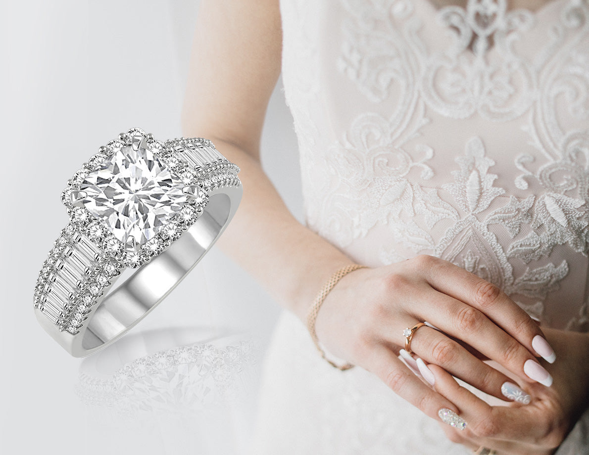 Women Custom Engagement Rings | Wedding Ring for Her – Charleston