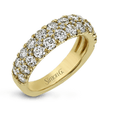Simon - Set Anniversary Ring In 18k Gold With Diamonds - Simon G. Jewelry