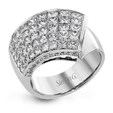 Simon - set Right Hand Ring in 18k Gold with Diamonds - Simon G. Jewelry