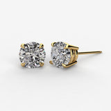 Moissanite Stud Earring