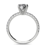 Oval Solitaire Classic Engagement Ring