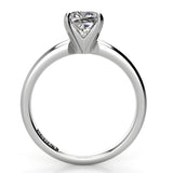 2.20mm Comfort Fit Cushion Solitaire Engagement Ring