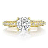 Round Solitaire Engagement Ring