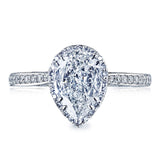 Pear Bloom Engagement Ring