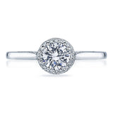 Round Bloom Engagement Ring