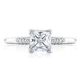 Princess Solitaire Engagement Ring