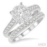 Lovebright Bridal Diamond Wedding Set