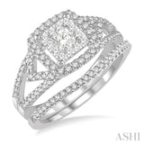 Lovebright Bridal Diamond Wedding Set