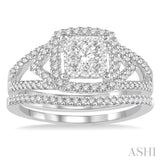 Lovebright Bridal Diamond Wedding Set