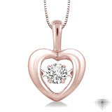 Emotion Diamond Heart Shape Pendant