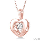 Emotion Diamond Heart Shape Pendant