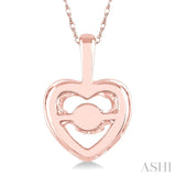 Emotion Diamond Heart Shape Pendant