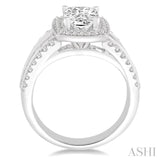 Semi-Mount Diamond Engagement Ring