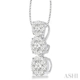 Past Present & Future Lovebright Diamond Pendant