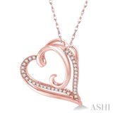 Heart Shape Diamond Fashion Pendant