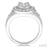 Oval Shape Lovebright Diamond Ring