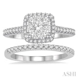 Lovebright Essential Diamond Wedding Set