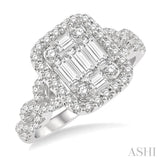 Fusion Diamond Ring