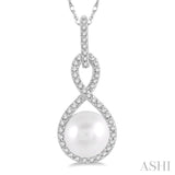 Pearl & Diamond Pendant