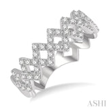 Diamond Zigzag Fashion Ring