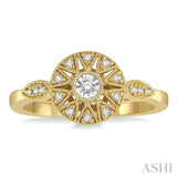 Light Weight Diamond Ring