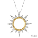 Sunrays Diamond Fashion Pendant