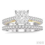 Lovebright Bridal Diamond Wedding Set